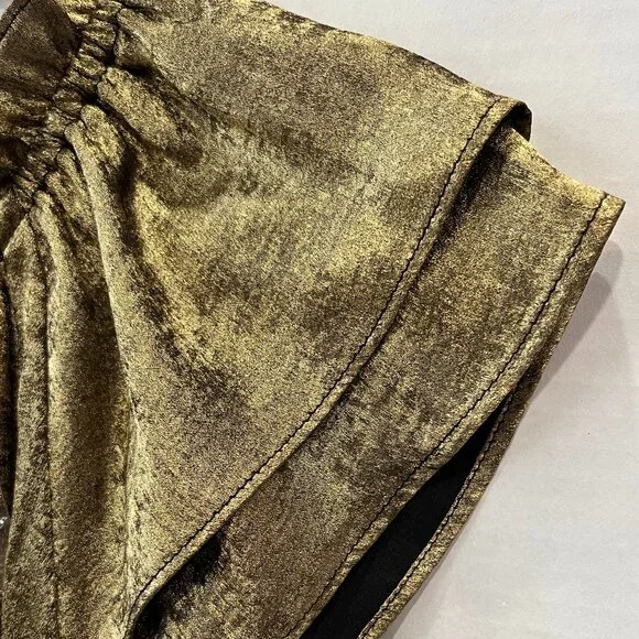 Girl - 4 & 8 - NWT Noralee Gold Isabella Dress - Picture 5 of 5